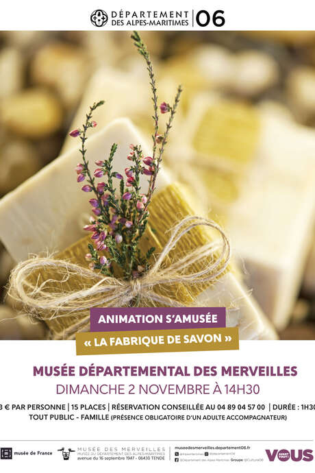 Animation S'aMusée  - "La fabrique de savon"
