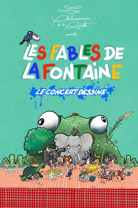 Concert dessiné jeune public - Les fables de la Fontaine