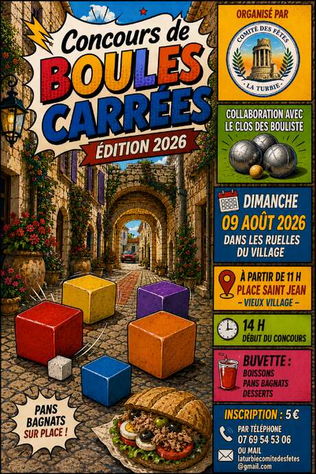 Concours de boules carrées 2026