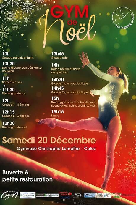 Spectacle "Gym de Noël"