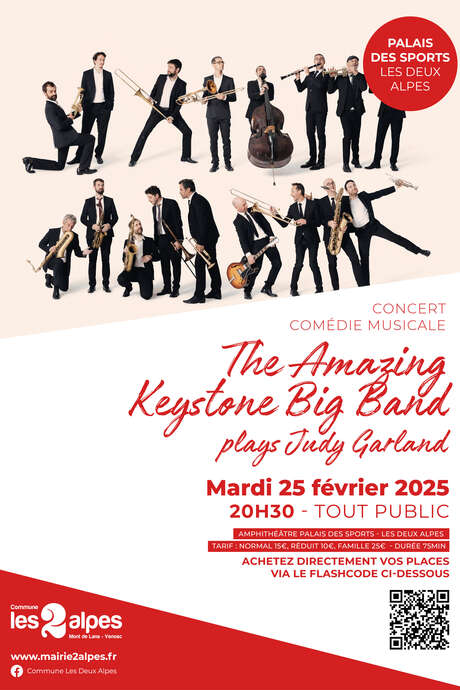 Concert - The Amazing Keystone Big Band plays Judy Garland