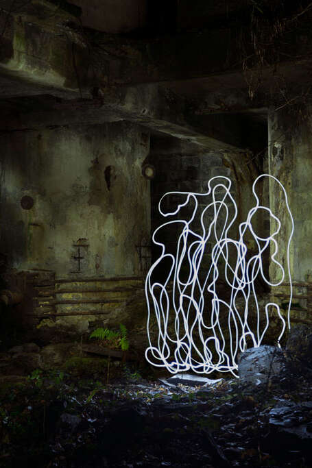 Atelier de création en lightpainting - Venosc