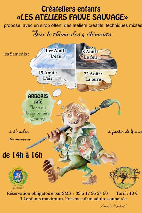 Créateliers enfants : "L'air"