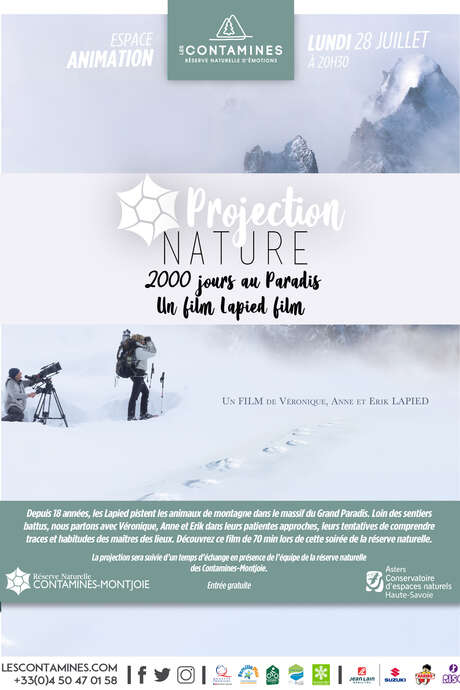 Projection du film "2000 jours au Paradis" de Lapiedfilm
