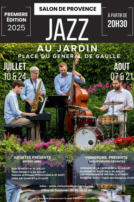 Jeudis Jazz au Jardin
