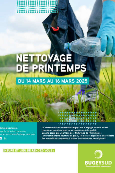 Opération citoyenne "Nettoyage de printemps"