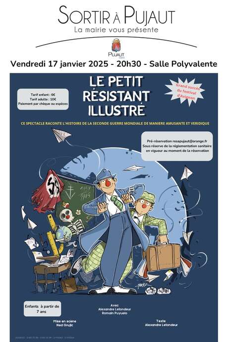 Théâtre "Le petit résistant illustré"