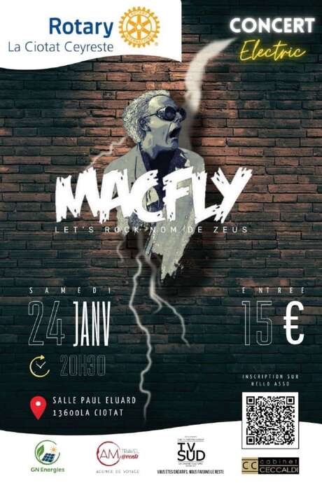 Solidaritätskonzert Pop-Rock Mac Fly