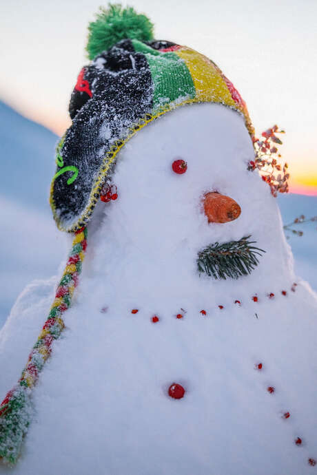 Concours de bonhomme de neige Front de neige des Drapeaux !