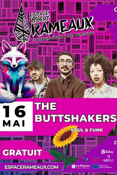 Concert - The Buttshakers à l'Espace Rameaux