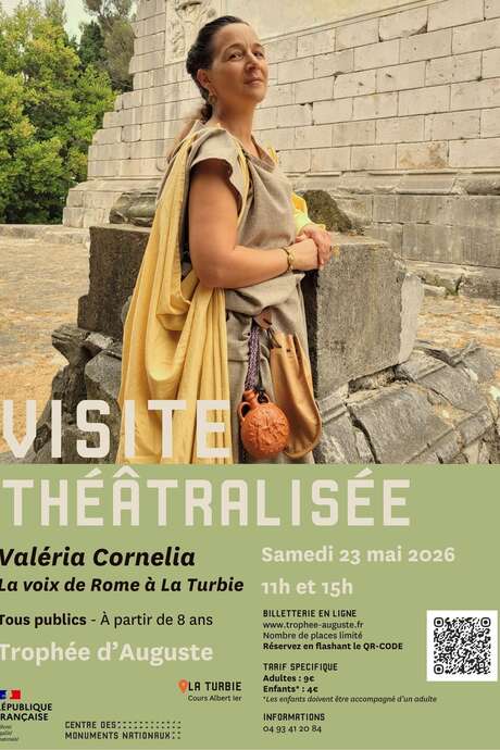 Visite théâtralisée : "Valéria Cornelia, la voix de Rome"