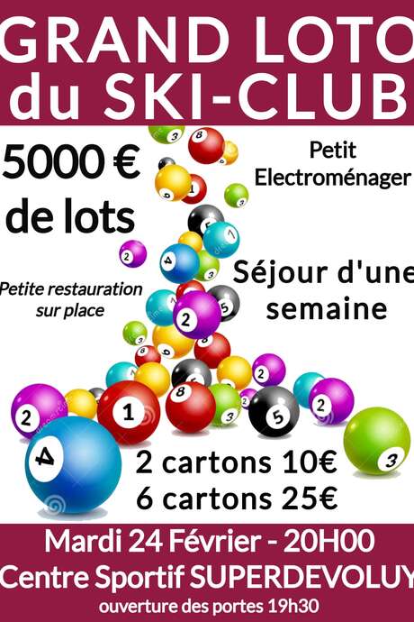 Loto du Ski Club Dévoluy