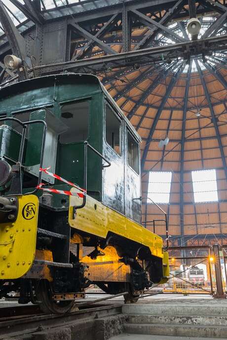 Visite guidée : Nocturne ferroviaire à la Rotonde