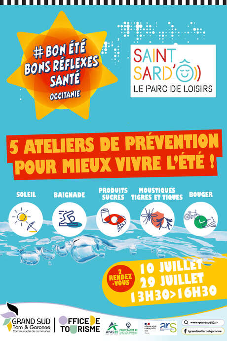Atelier prévention Bon été, bons reflexes