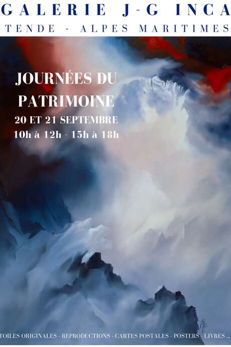 Journées Européennes du Patrimoine - Visite de la Galerie d'Art J-G Inca Journées Européennes du Patrimoine - Visite de la Galerie d'Art J-G Inca