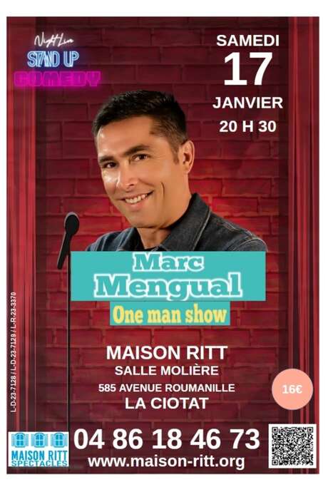 Spettacolo one man show di Marc Mengual