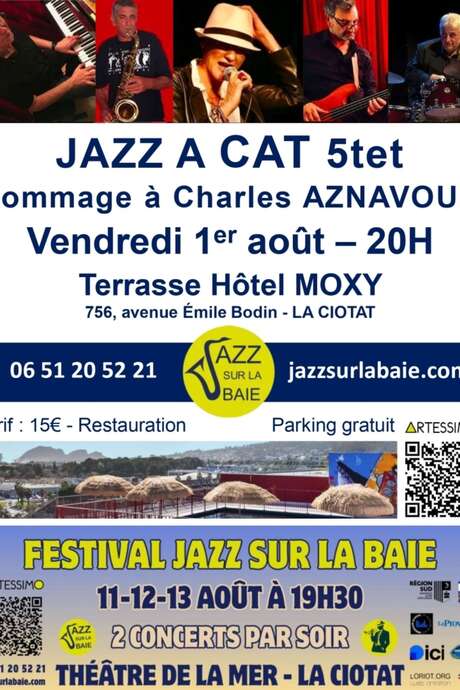 Jazz A Cat Quintet Concert - Tribute to Charles Aznavour