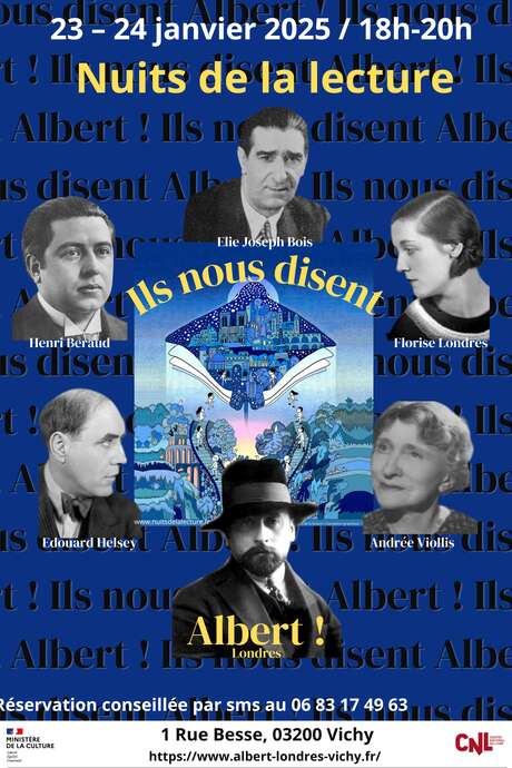 Nuits de la lecture : "Ils nous disent Albert !"