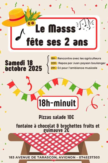 Le Masss fête ses 2 ans