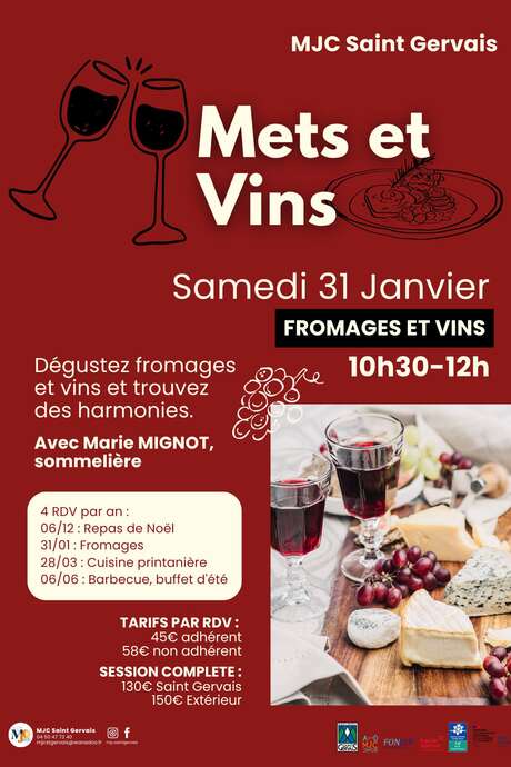 Food and wine: Cheese and wine