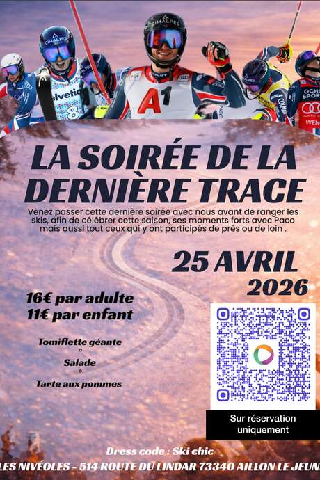 Soirée de la dernière trace avec le fan club de Paco Rassat