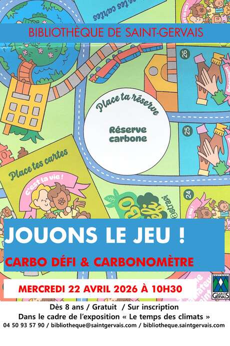 Let's play the “Carbo Challenge & Carbometer” game