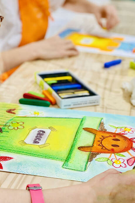 Atelier éveil artistique dessin/peinture - Enfants 4/6 ans