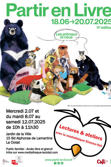 Partir en Livre : Gli animali e noi