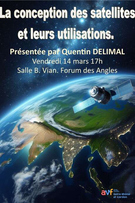 Conférence "La conception des satellites et leurs utilisations"