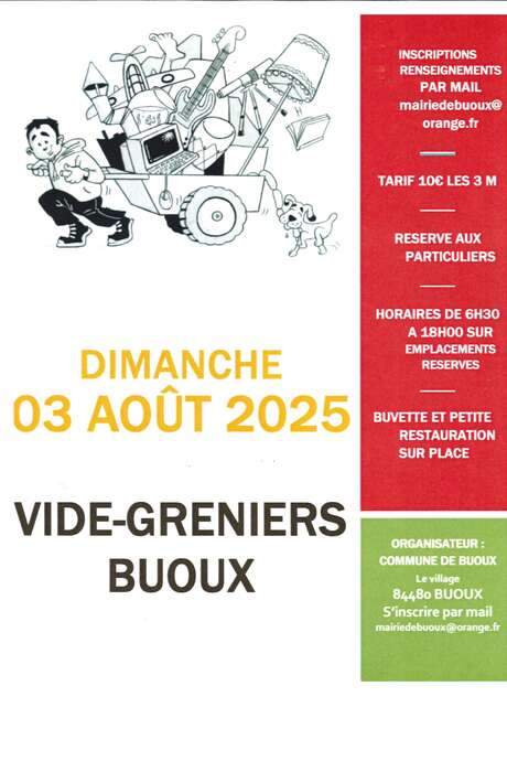 Grand vide-greniers annuel
