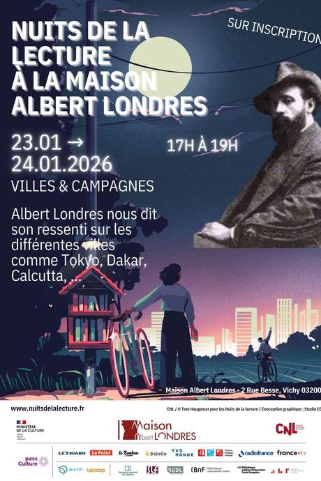 Nuits de la lecture - Maison Albert Londres