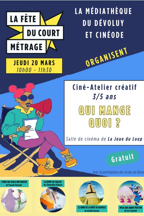 Fête du court métrage : Qui mange quoi ?