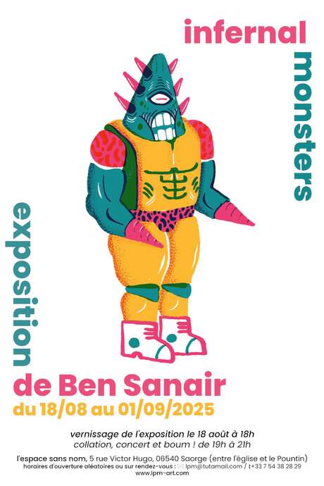 Exposition : "Infernal Monsters" de Ben Sanair
