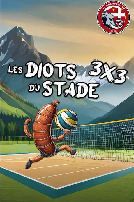 Tournoi de vollet 3x3 Les diots du Stade