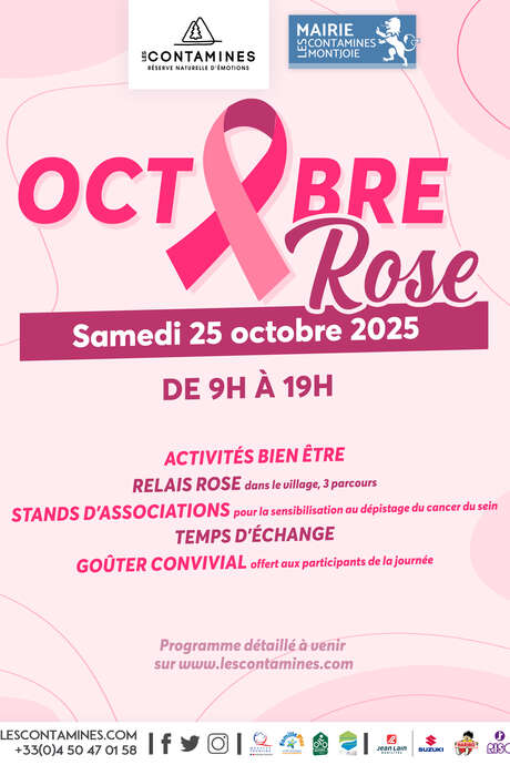 Octobre Rose aux Contamines
