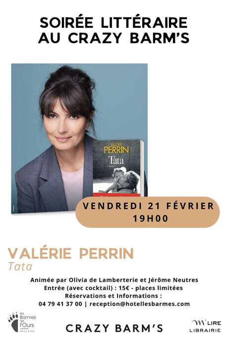 Literary meetings with Valérie Perrin