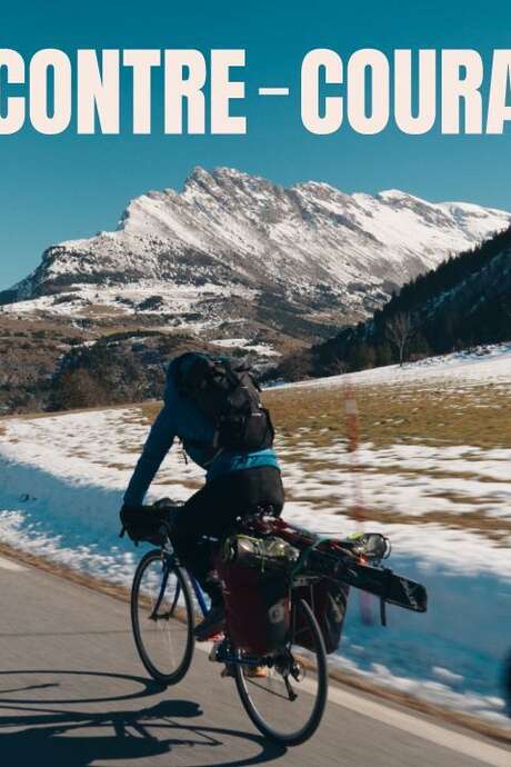 Projection du film : Marseille au Dévoluy, un voyage vélo ski/alpi – A contre courant