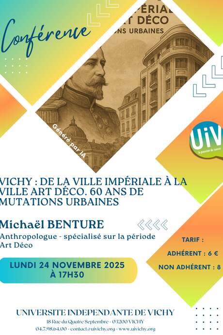 Vichy : de la ville impériale à la ville art déco. 60 ans de mutations urbaines. Vichy : de la ville impériale à la ville art déco. 60 ans de mutations urbaines.