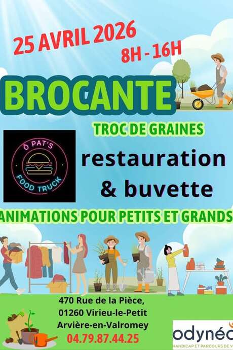 Brocante, fête du jardin des voyages et troc de graines