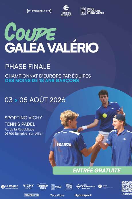 Coupe Galéa Valério 2026 à Vichy