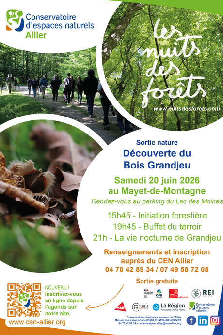 "Les Nuits des Forêts" au Bois Grandjeu