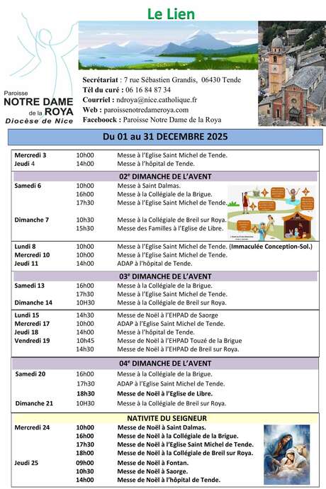 Celebrazioni dell'Avvento e della Natività