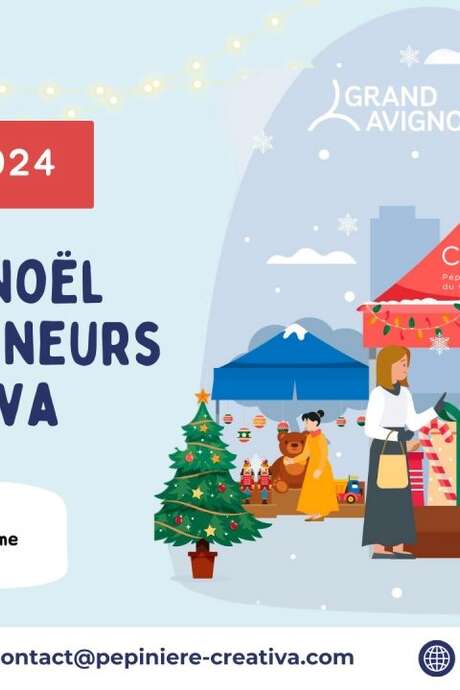 Marché de Noël des entrepreneurs de Créativa