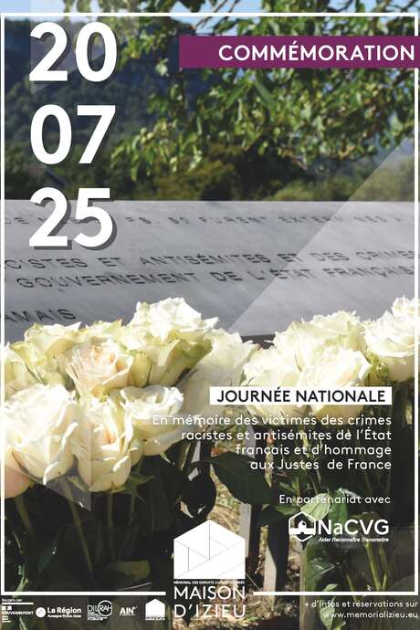 Journée Nationale – Commémoration publique à la Maison d'Izieu