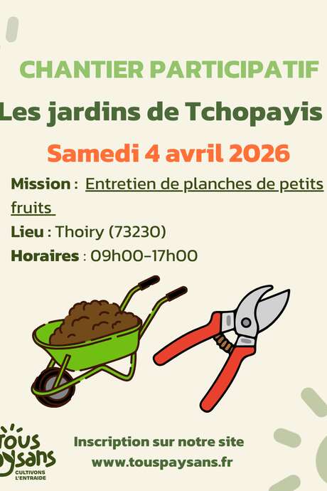Chantier participatif Tous Paysans !
