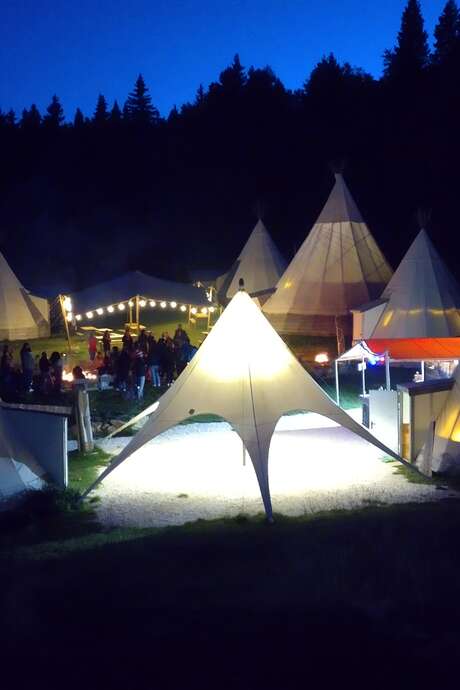 Soirées Noctu'gourmandes au Village Tipi