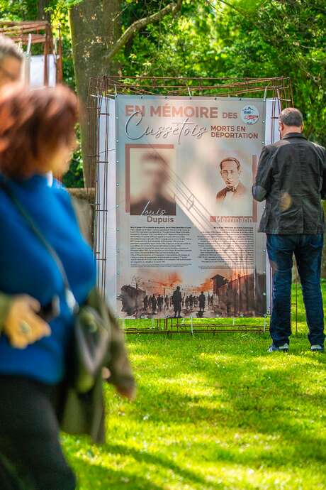 Exposition • En mémoire des Cussétois morts en déportation