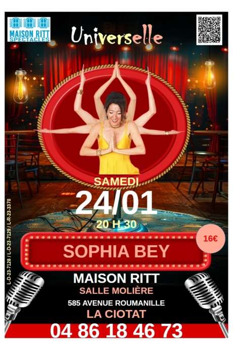 Spettacolo Universelle di Sophia Bey