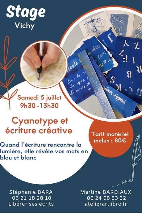 Stage Cyanotype et écriture