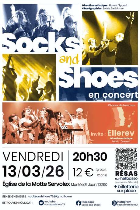 Concert des Socks and Shoes et du Choeur féminin ElleRev